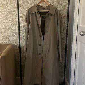 Jos. A. Bank Tan Trench Coat